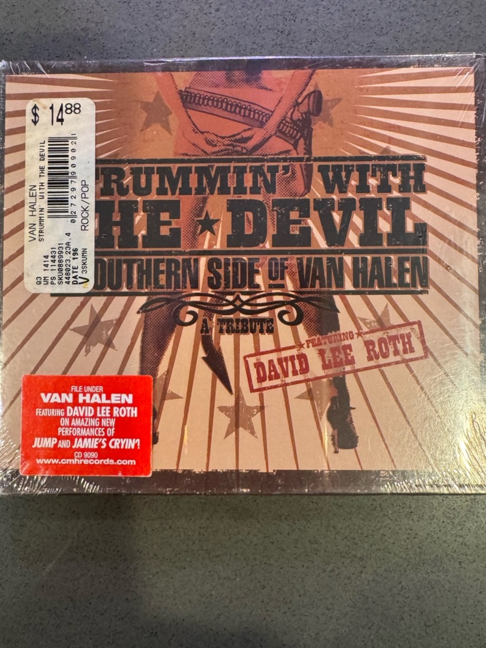RUMMIN' WITH THE DEVIL - Southern Side of Van Halen CD (Brown/Tan)